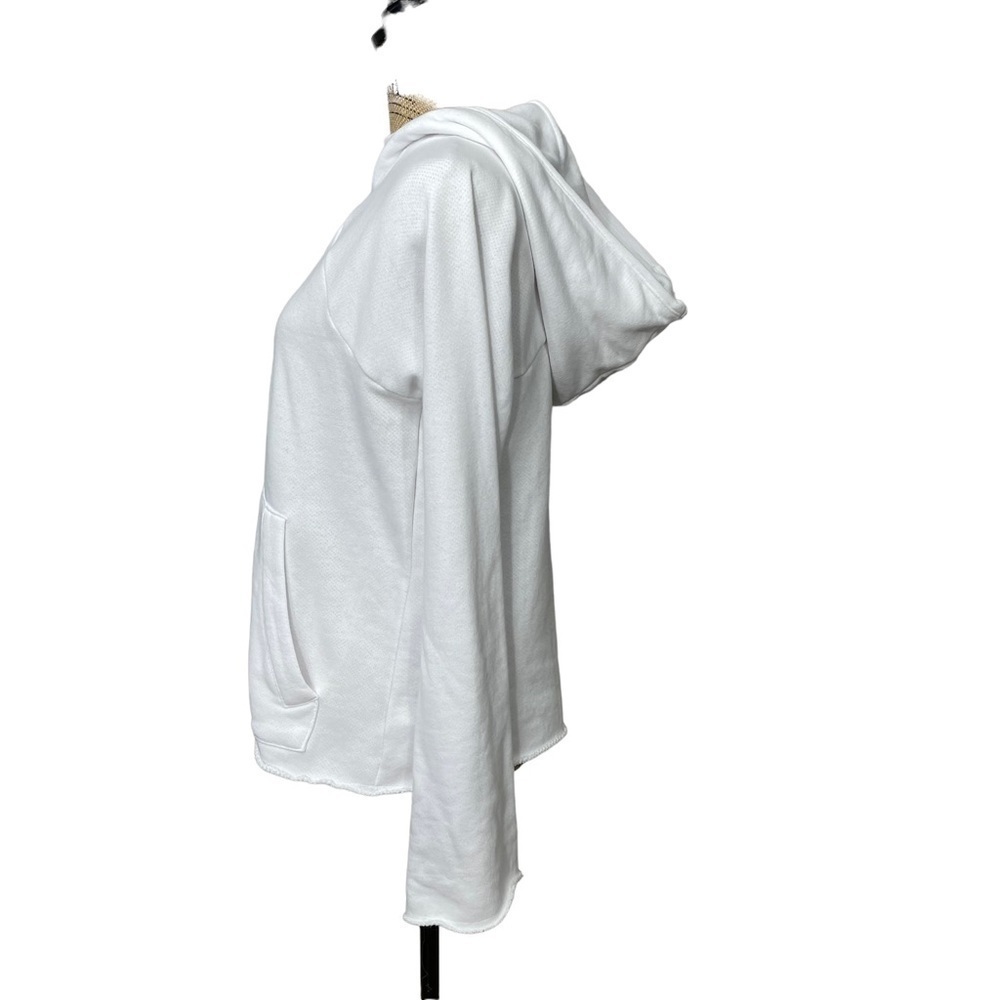 ATHLETA French Terry Pique Pullover Hoodie in White Size XS - Picture 12 of 14